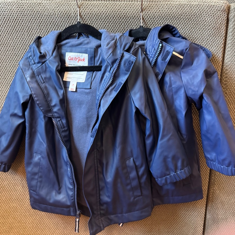 Cat & Jack Navy Raincoat for Kids